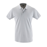Polos d'entreprise 100% coton avec deux boutons 180 g/m² SOL'S Perfect couleur gris huitième vue