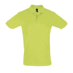 Polos d'entreprise 100% coton avec deux boutons 180 g/m² SOL'S Perfect couleur vert clair huitième vue