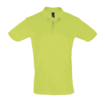 Polos d'entreprise 100% coton avec deux boutons 180 g/m² SOL'S Perfect couleur vert clair huitième vue