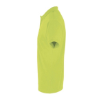 Polos d'entreprise 100% coton avec deux boutons 180 g/m² SOL'S Perfect couleur vert clair vue latérale