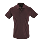 Polos d'entreprise 100% coton avec deux boutons 180 g/m² SOL'S Perfect couleur rouge désaturé
