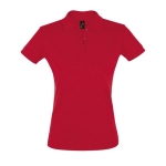 Polos sérigraphiés pour femmes en coton 180 g/m² SOL'S Perfect Women couleur rouge cinquième vue