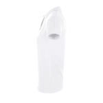 Polos sérigraphiés pour femmes en coton 180 g/m² SOL'S Perfect Women couleur blanc vue latérale