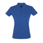 Polos sérigraphiés pour femmes en coton 180 g/m² SOL'S Perfect Women couleur bleu roi troisième vue