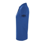 Polos sérigraphiés pour femmes en coton 180 g/m² SOL'S Perfect Women couleur bleu roi vue latérale