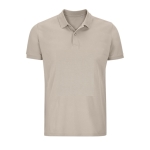 Polo personnalisé en coton 100% biologique 170 g/m² SOL'S Planet couleur beige
