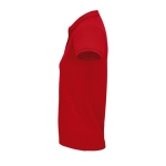 Polo sérigraphié pour femmes en coton 170 g/m² SOL'S Planet couleur rouge vue latérale