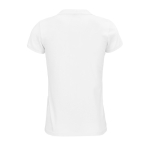 Polo sérigraphié pour femmes en coton 170 g/m² SOL'S Planet couleur blanc vue arrière