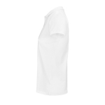 Polo sérigraphié pour femmes en coton 170 g/m² SOL'S Planet couleur blanc vue latérale