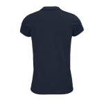 Polo sérigraphié pour femmes en coton 170 g/m² SOL'S Planet couleur bleu marine vue arrière