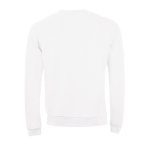 Sweat en polyester et coton doux au toucher 260 g/m² SOL'S Spider couleur blanc vue arrière