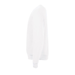 Sweat en polyester et coton doux au toucher 260 g/m² SOL'S Spider couleur blanc vue latérale