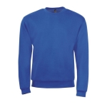 Sweat en polyester et coton doux au toucher 260 g/m² SOL'S Spider couleur bleu roi troisième vue