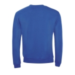 Sweat en polyester et coton doux au toucher 260 g/m² SOL'S Spider couleur bleu roi vue arrière
