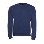 Sweat en polyester et coton doux au toucher 260 g/m² SOL'S Spider couleur bleu marine