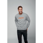 Sweat sérigraphié en coton et polyester 280 g/m² SOL'S New Supreme couleur orange