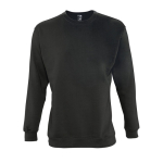 Sweat sérigraphié en coton et polyester 280 g/m² SOL'S New Supreme couleur marron foncé sixième vue