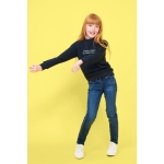 Sweat enfants en coton et polyester 280 g/m² SOL'S New Supreme Kids troisième vue