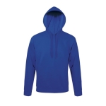 Sweat à capuche en coton et polyester 280 g/m² SOL'S Snake couleur bleu roi troisième vue
