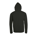 Sweats à capuche unisexes en coton et polyester 260 g/m² SOL'S Stone couleur noir vue arrière