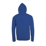 Sweats à capuche unisexes en coton et polyester 260 g/m² SOL'S Stone couleur bleu roi vue arrière