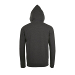 Sweats à capuche unisexes en coton et polyester 260 g/m² SOL'S Stone couleur gris graphite vue arrière