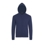 Sweats à capuche unisexes en coton et polyester 260 g/m² SOL'S Stone couleur bleu marine