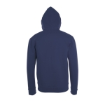 Sweats à capuche unisexes en coton et polyester 260 g/m² SOL'S Stone couleur bleu marine vue arrière