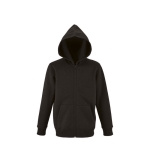 Sweat pour enfants en coton et polyester 260 g/m² SOL'S Stone Kids couleur noir