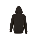 Sweat pour enfants en coton et polyester 260 g/m² SOL'S Stone Kids couleur noir vue arrière