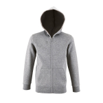 Sweat pour enfant en coton et polyester 260 g/m² SOL'S Stone Kids couleur gris clair