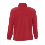 Polaires publicitaires en polyester 300 g/m² SOL'S North couleur rouge vue arrière
