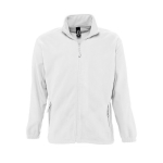 Polaires publicitaires en polyester 300 g/m² SOL'S North couleur blanc neuvième vue