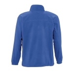 Polaires publicitaires en polyester 300 g/m² SOL'S North couleur bleu roi vue arrière