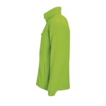 Polaires publicitaires en polyester 300 g/m² SOL'S North couleur vert lime vue latérale