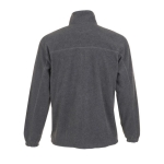 Polaires publicitaires en polyester 300 g/m² SOL'S North couleur gris chiné vue arrière