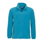 Polaires publicitaires en polyester 300 g/m² SOL'S North couleur cyan