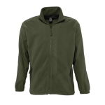 Polaires publicitaires en polyester 300 g/m² SOL'S North couleur vert militaire