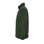 Polaires publicitaires en polyester 300 g/m² SOL'S North couleur vert foncé vue latérale