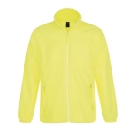 Polaires publicitaires en polyester 300 g/m² SOL'S North couleur jaune fluorescent sixième vue