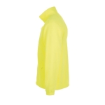 Polaires publicitaires en polyester 300 g/m² SOL'S North couleur jaune fluorescent vue latérale