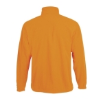 Polaires publicitaires en polyester 300 g/m² SOL'S North couleur orange fluorescent vue arrière