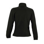 Polaires personnalisés pour femmes en polyester 300 g/m² SOL'S North couleur noir vue arrière