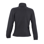 Polaires personnalisés pour femmes en polyester 300 g/m² SOL'S North couleur gris foncé vue arrière