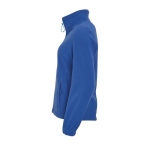 Polaires personnalisés pour femmes en polyester 300 g/m² SOL'S North couleur bleu roi vue latérale