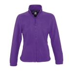 Polaires personnalisés pour femmes en polyester 300 g/m² SOL'S North couleur mauve deuxième vue