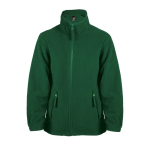 Polaire personnalisée pour enfant en polyester 300 g/m² SOL'S North couleur vert forêt dixième vue