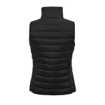 Gilets pour femmes en nylon et polyester 180 g/m² SOL'S Wave couleur noir vue arrière