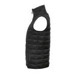 Gilets pour femmes en nylon et polyester 180 g/m² SOL'S Wave couleur noir vue latérale