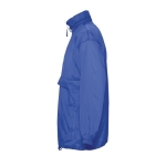 Veste coupe-vent imperméable unisexe économique 210 g/m² SOL'S Surf couleur bleu roi vue latérale
